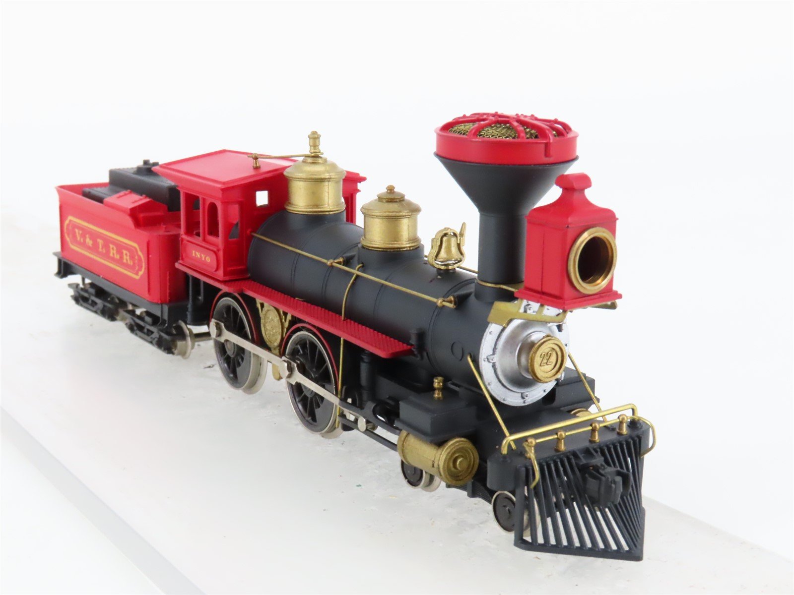 HO Scale Rivarossi V&T Virginia & Truckee 4-4-0 Steam Locomotive 