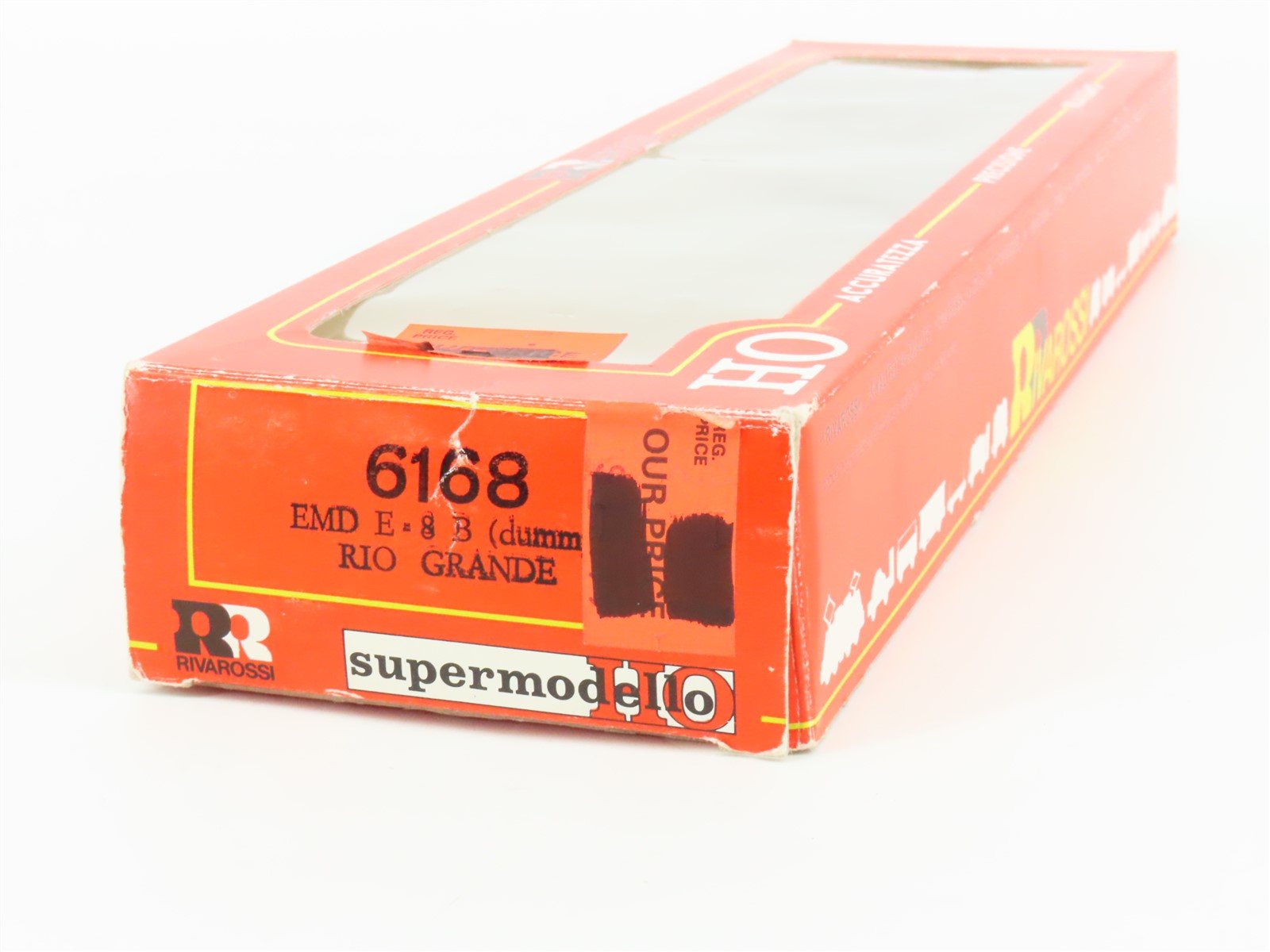 HO Scale Rivarossi 6168 DRGW Rio Grande E8B Diesel Locomotive UNPOWERED