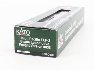 N Scale Kato 126-0402 UP Union Pacific FEF-3 4-8-4 Steam Locomotive #838