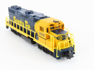 N Scale Life-Like 7843 ATSF Santa Fe GP38-2 Diesel Locomotive #3500