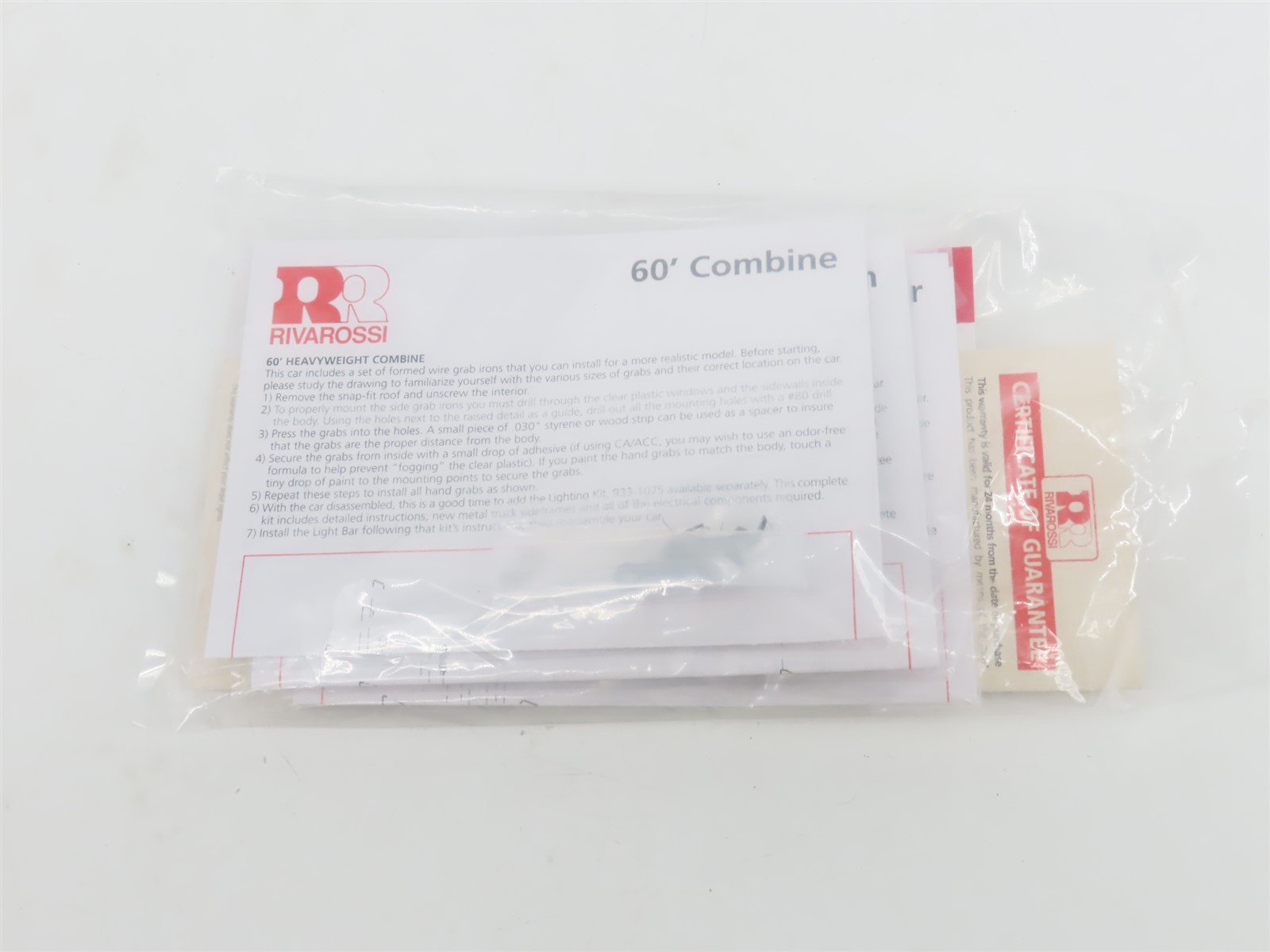 HO Rivarossi RT600231 SP Southern Pacific 60' Heavyweight Passenger 4-Car Set