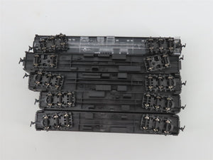 LOT of 5 HO Scale Rivarossi Unpainted Assorted Passenger Cars