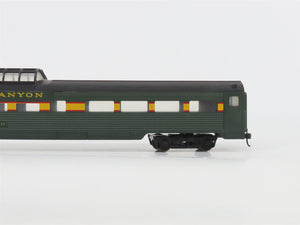 LOT of 2 HO Scale Con-Cor Grand Canyon Dome & Coach Passenger Cars