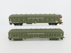 LOT of 2 HO Scale Model Power USAF United States Armed Forces Passenger Cars