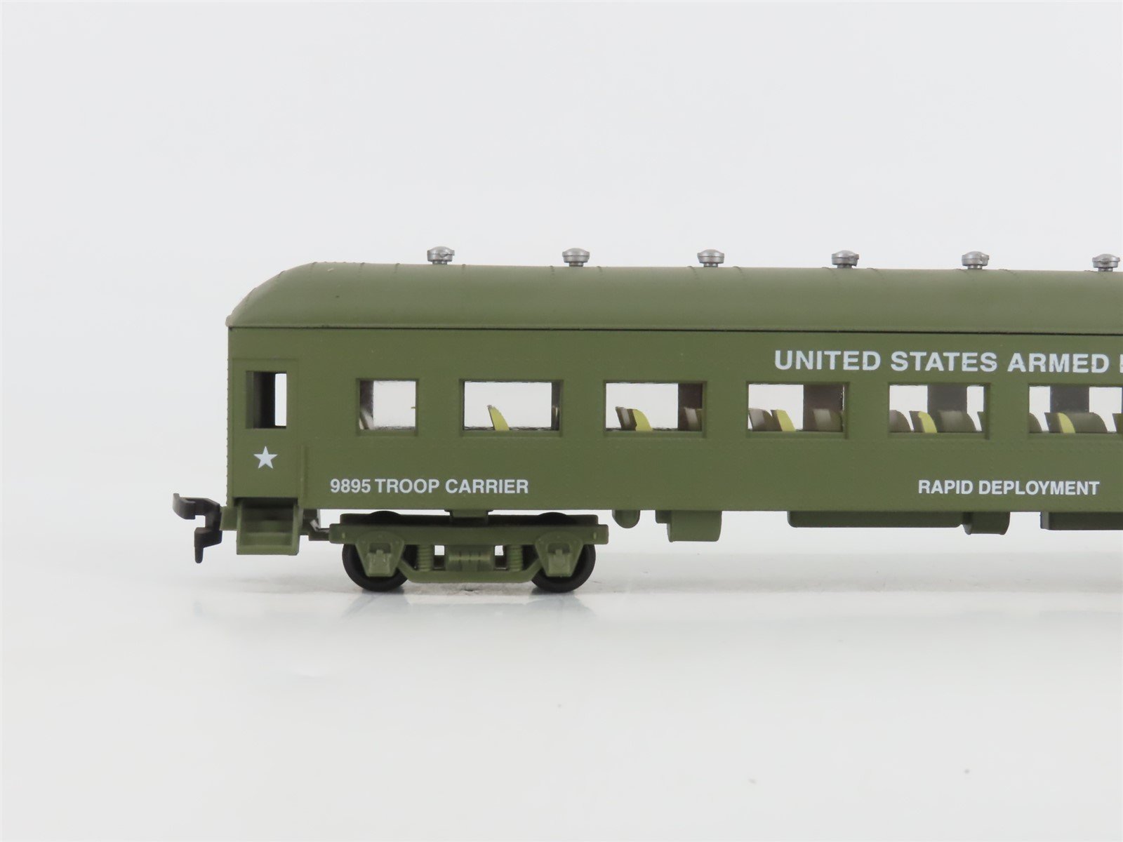 LOT of 2 HO Scale Model Power USAF United States Armed Forces Passenger Cars