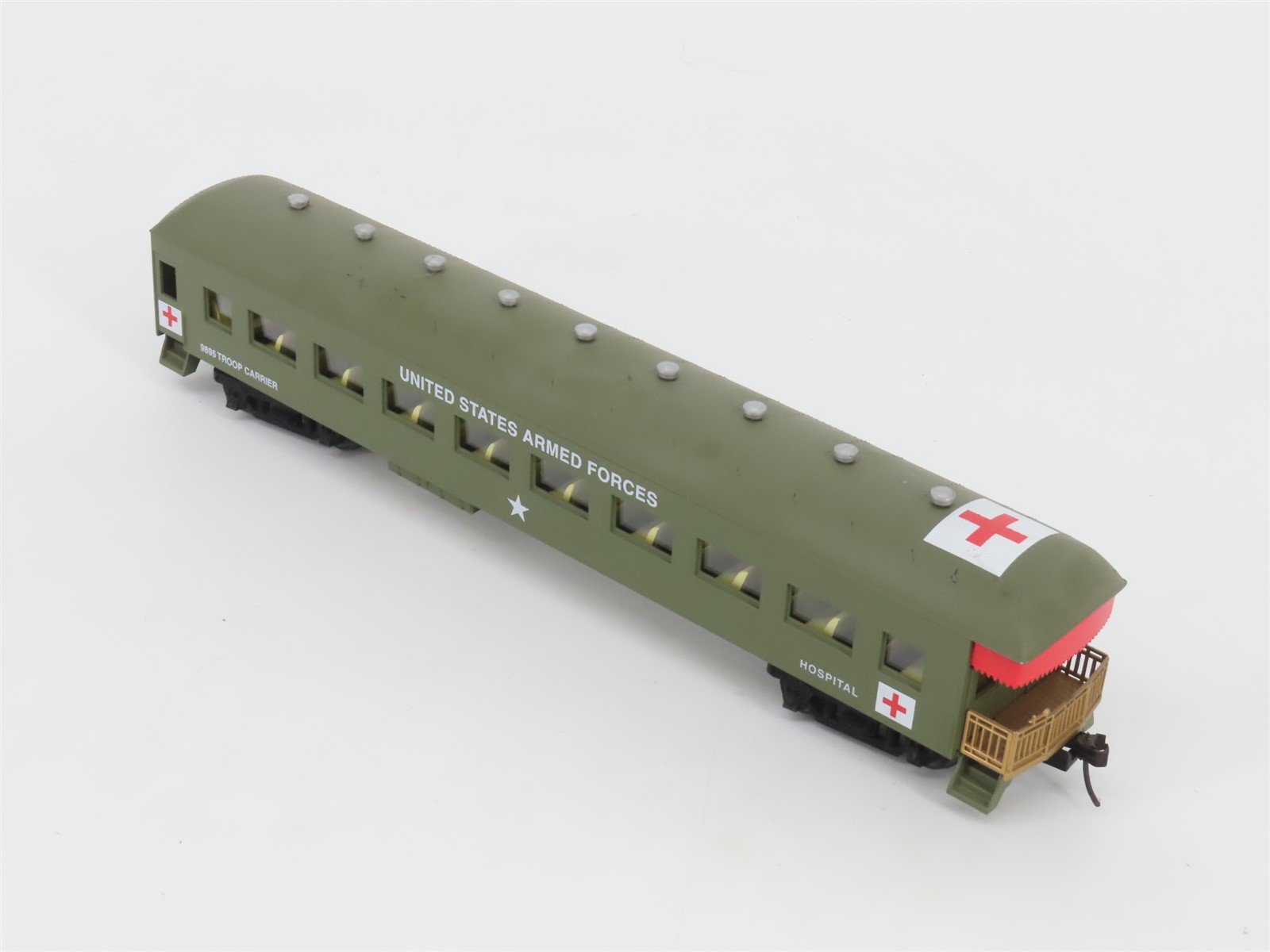 LOT of 2 HO Scale Model Power USAF United States Armed Forces Passenger Cars