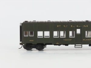 HO Scale Walthers Pullman Troop Sleeper Passenger Car #9153