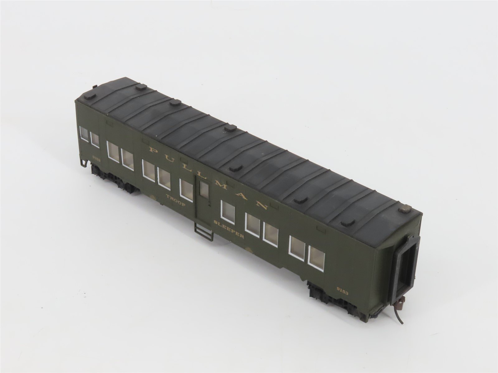 HO Scale Walthers Pullman Troop Sleeper Passenger Car #9153