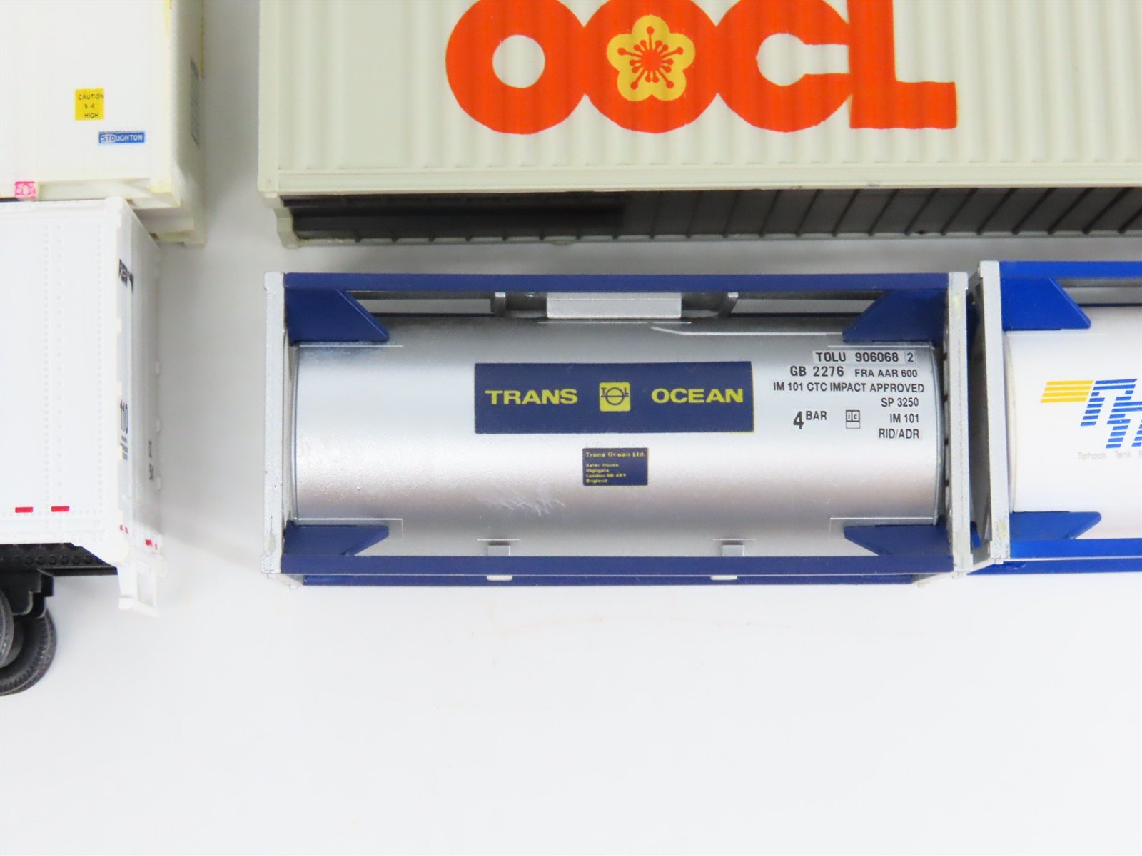 LOT of 11 HO Walthers Genstar/Con-Quest/Evergreen/& More Trailer & Containers