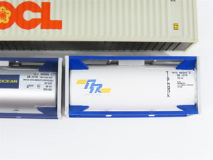 LOT of 11 HO Walthers Genstar/Con-Quest/Evergreen/& More Trailer & Containers