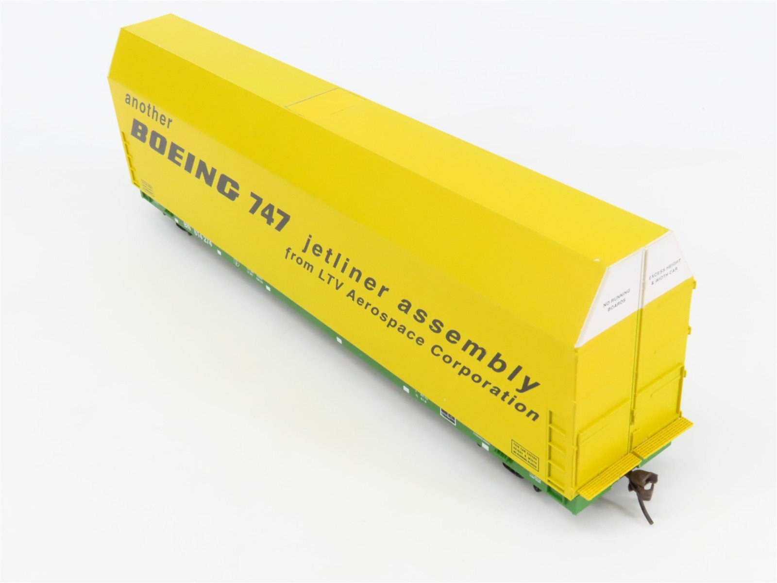 HO LBF Company 1803-2 BN Burlington Northern Boeing Skybox Flat Car #614274
