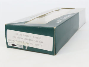 HO LBF Company 1803-2 BN Burlington Northern Boeing Skybox Flat Car #614274