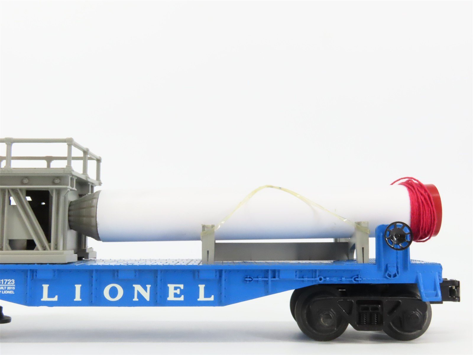 O Gauge 3-Rail Lionel Operating Mercury Capsule Launcher Car #81723
