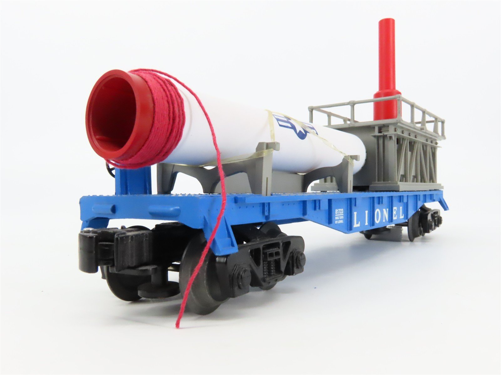 O Gauge 3-Rail Lionel Operating Mercury Capsule Launcher Car #81723