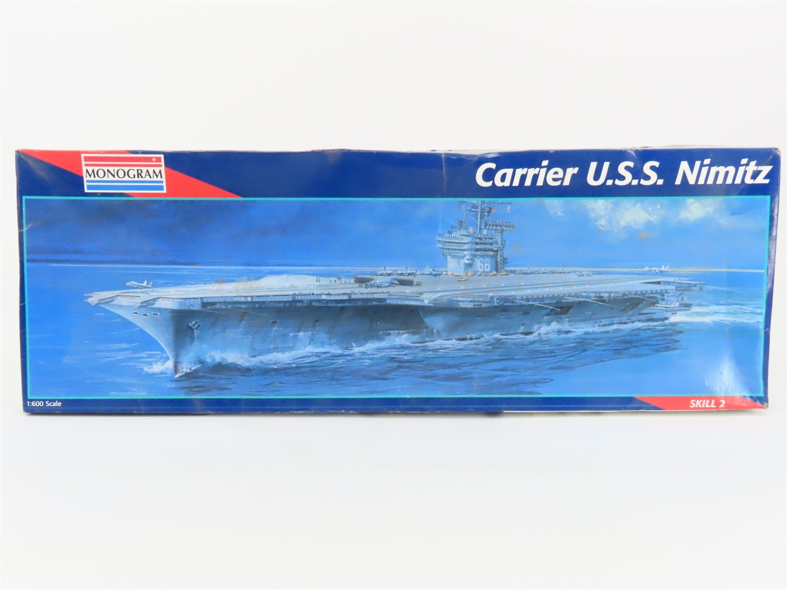 1:600 Scale Monogram Kit 3004 Carrier USS Nimitz