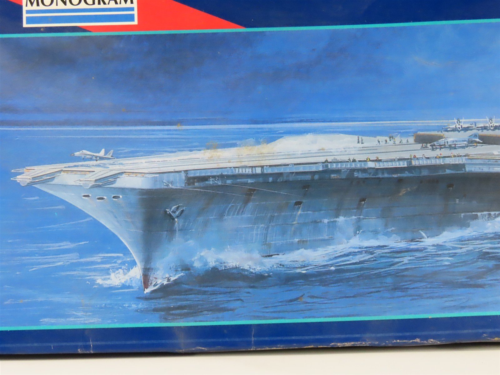 1:600 Scale Monogram Kit 3004 Carrier USS Nimitz