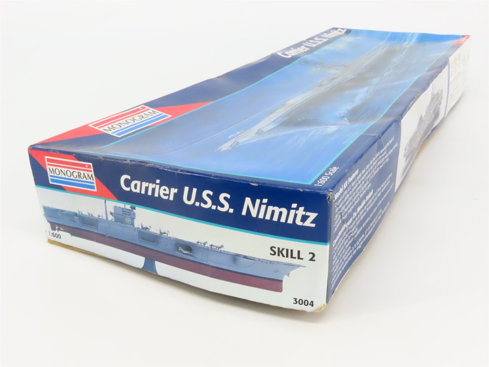 1:600 Scale Monogram Kit 3004 Carrier USS Nimitz