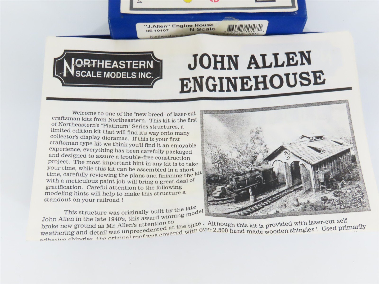 N Northeastern Scale Models Platinum LE Kit NE 10107 