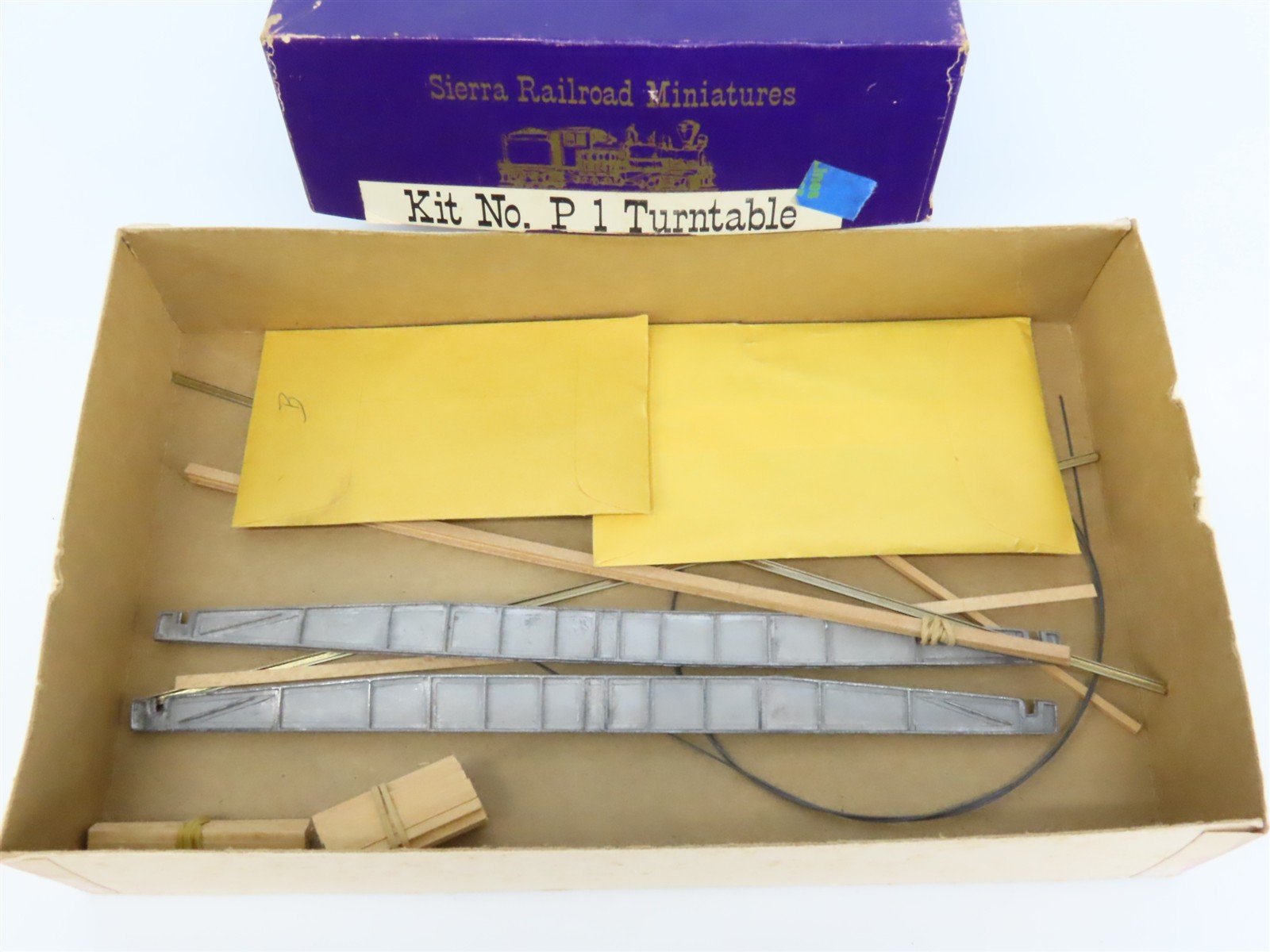 HO 1/87 Scale Sierra Railroad Miniatures Kit P1 Turntable