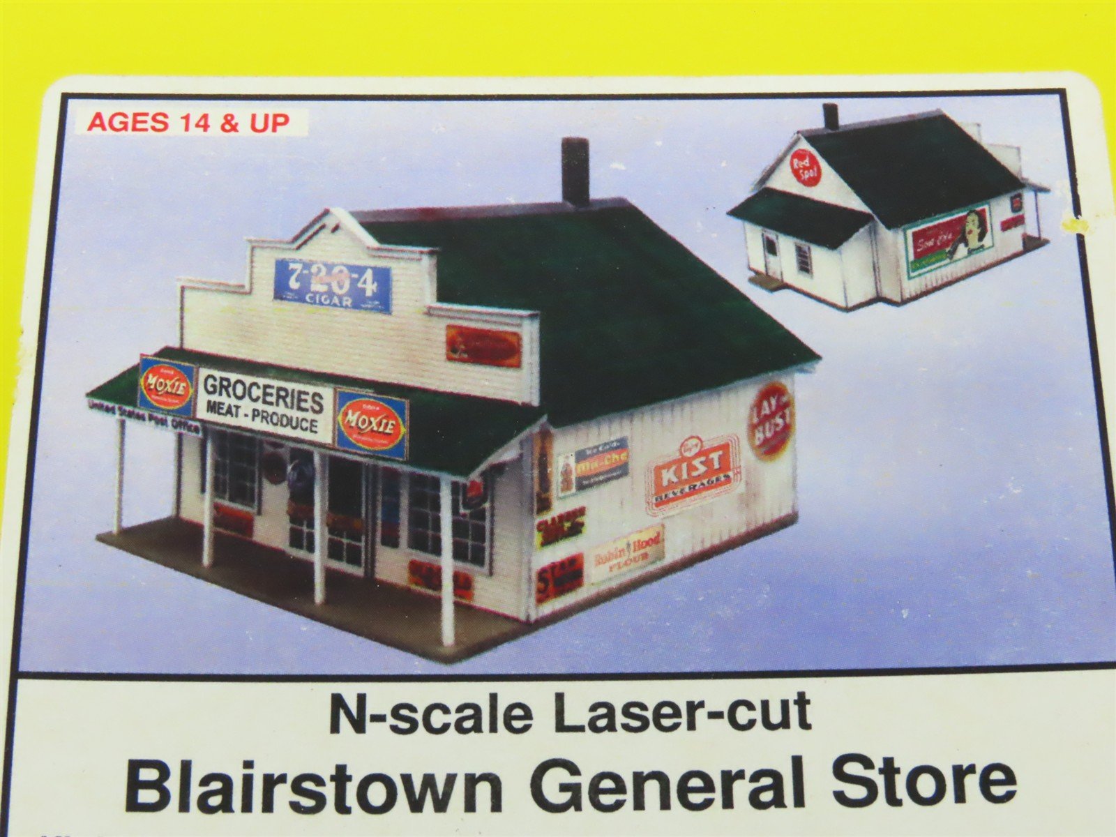N 1/160 Scale Blair Line LLC Laser-Cut Kit 080 Blairstown General Store