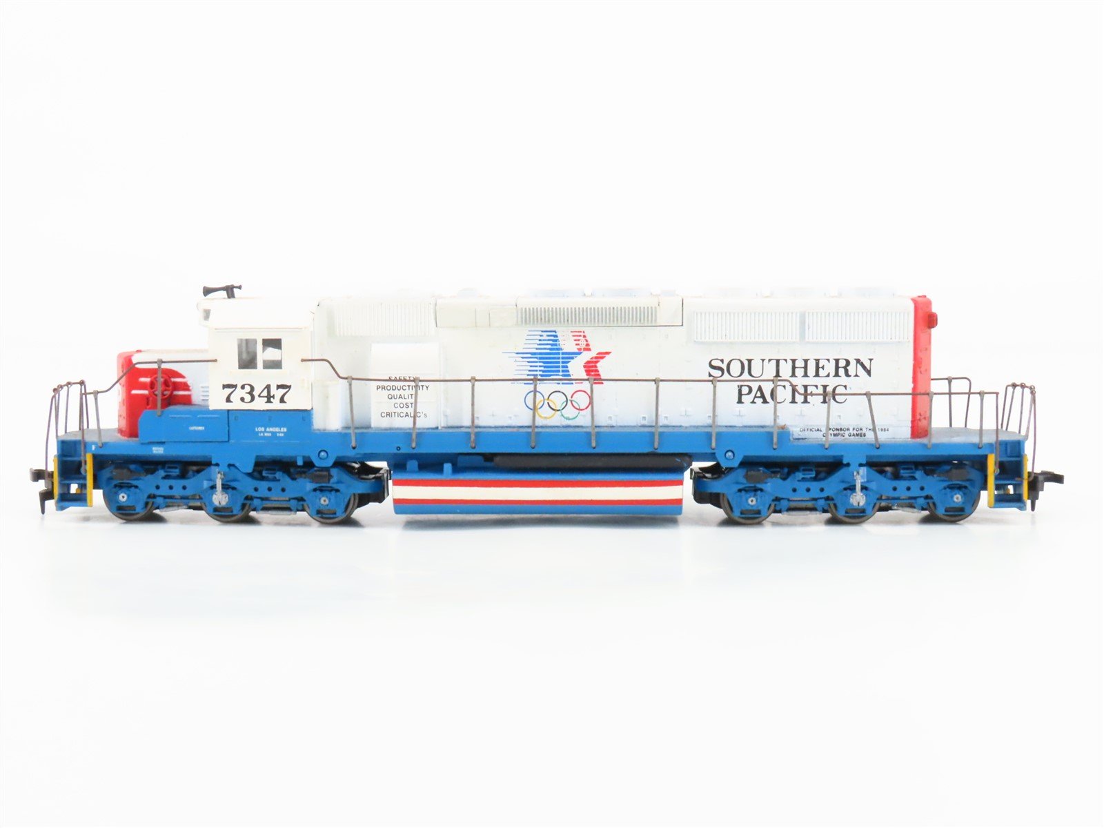 HO Scale Athearn SP Southern Pacific "Olympics" EMD SD40-2 Diesel #7347