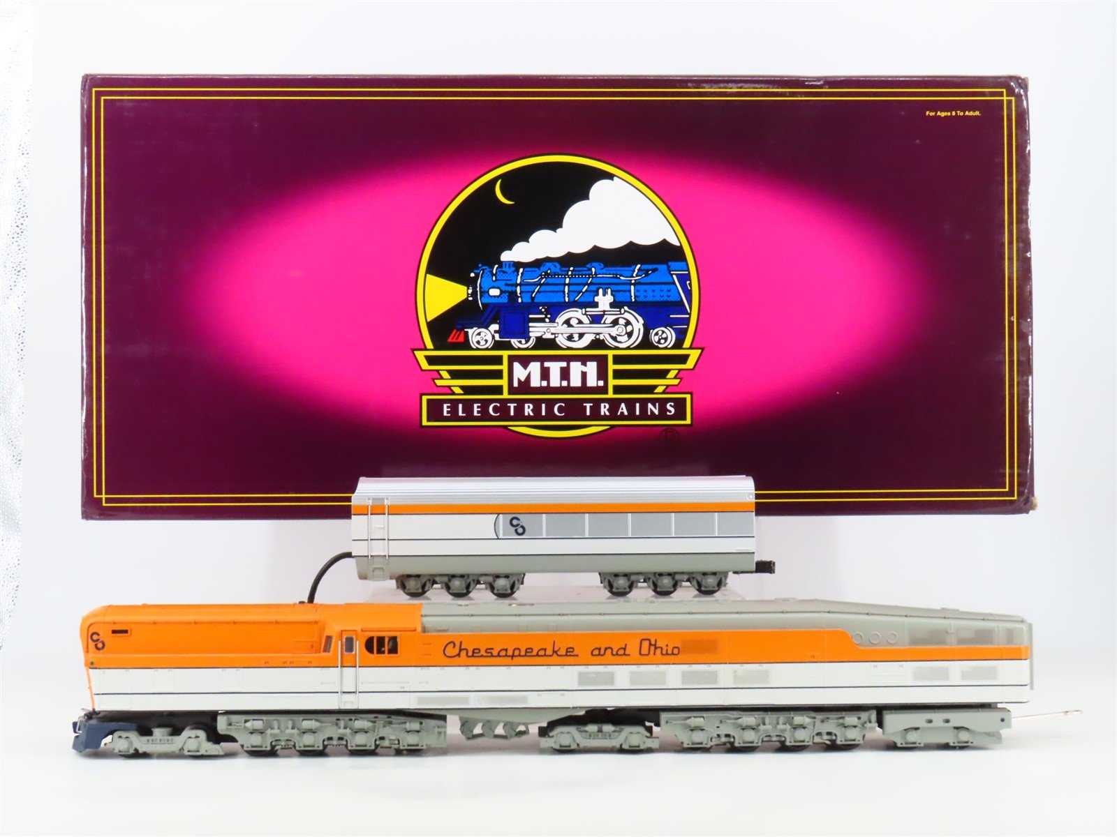 O Gauge 3-Rail MTH 20-3042-1 C&O Chesapeake & Ohio M-1 Diesel Turbine #500