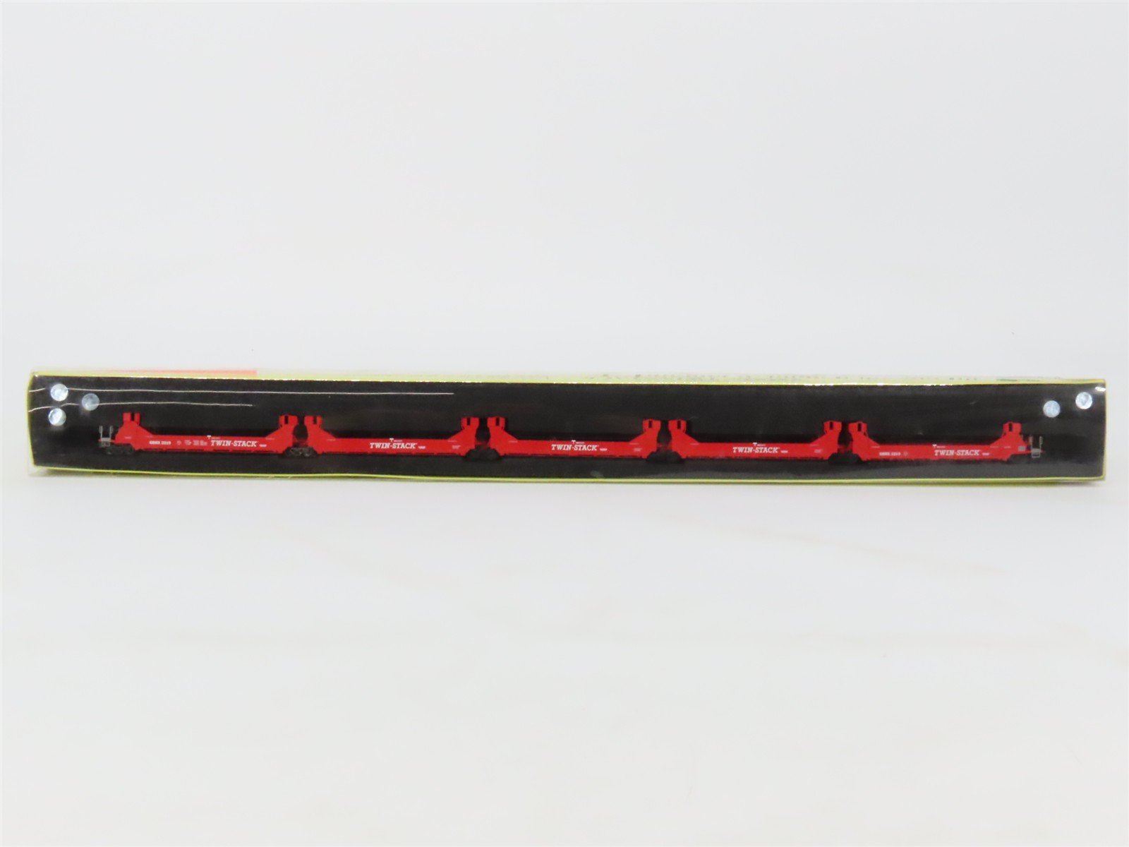 N Deluxe 151211 GBRX Greenbrier Articulated Gunderson Twinstack 5-Unit Set #2