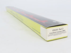 N Deluxe 151211 GBRX Greenbrier Articulated Gunderson Twinstack 5-Unit Set #2