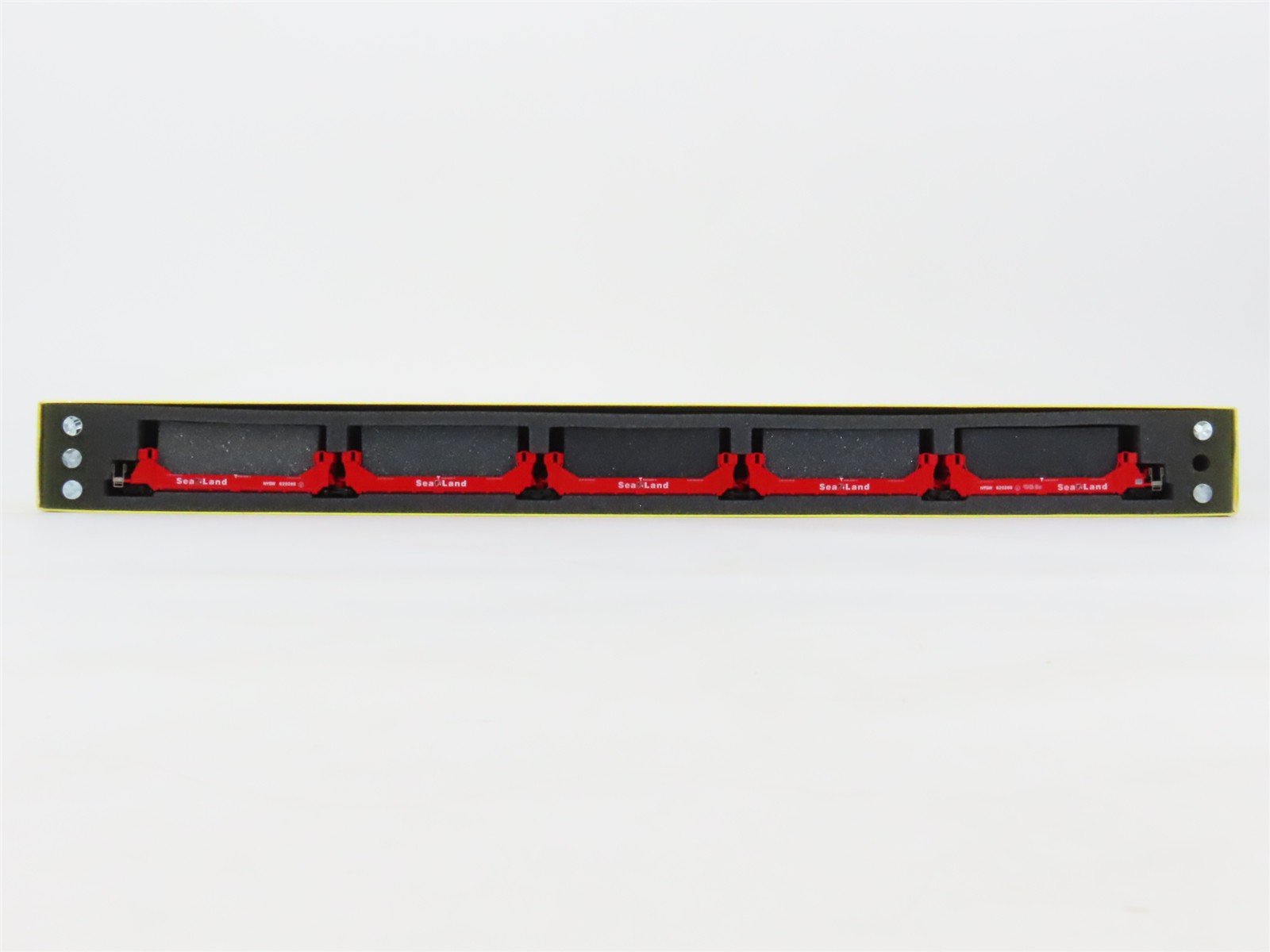 N Deluxe 15040-A NYSW / SeaLand Articulated Gunderson Twinstack 5-Unit Set