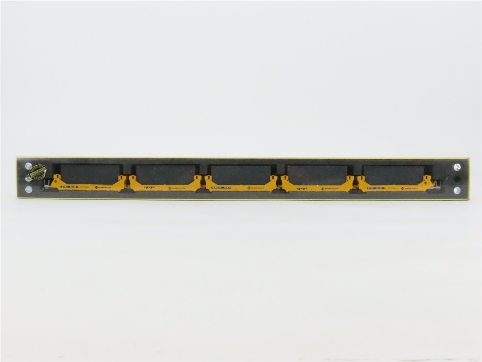 N Scale Deluxe 15020M-A DTTX / ATSF Articulated Gunderson Twinstack 5-Unit Set