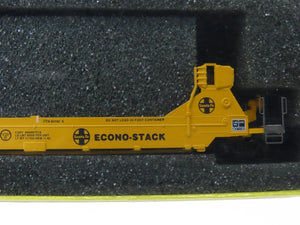 N Scale Deluxe 15020M-A DTTX / ATSF Articulated Gunderson Twinstack 5-Unit Set