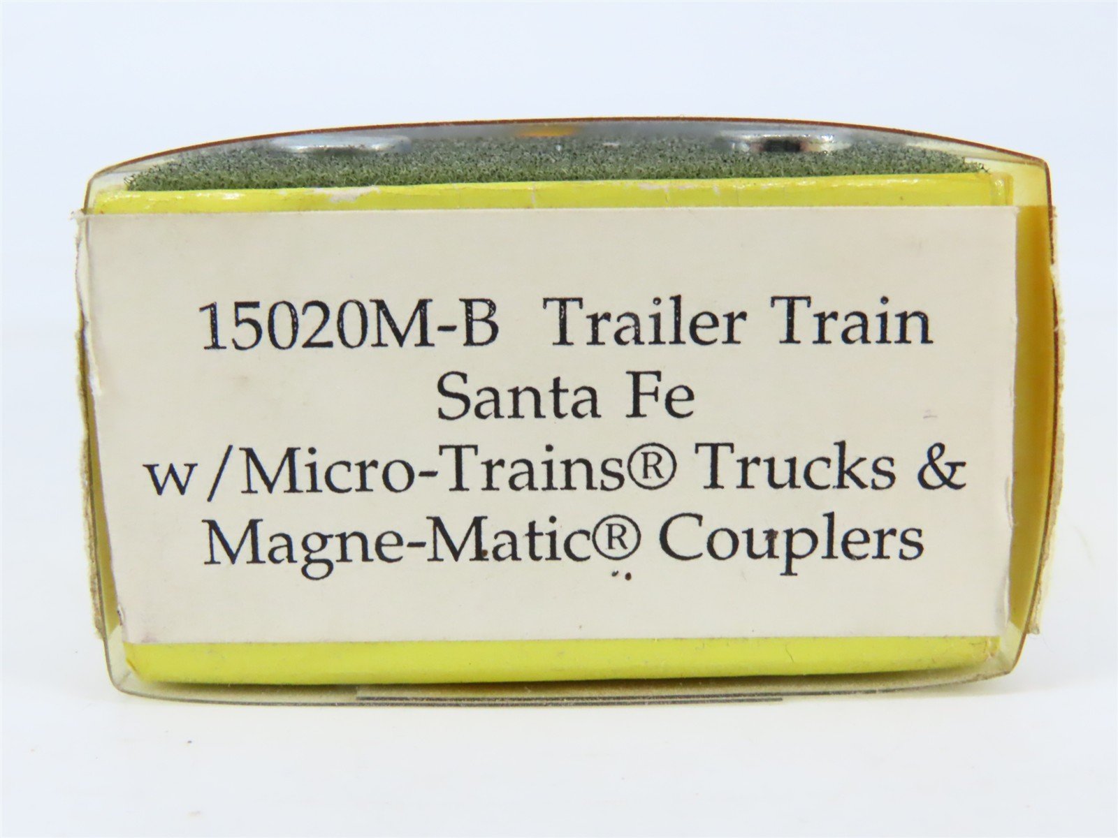 N Scale Deluxe 15020M-B DTTX / ATSF Articulated Gunderson Twinstack 5-Unit Set