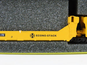 N Scale Deluxe 15020M-B DTTX / ATSF Articulated Gunderson Twinstack 5-Unit Set