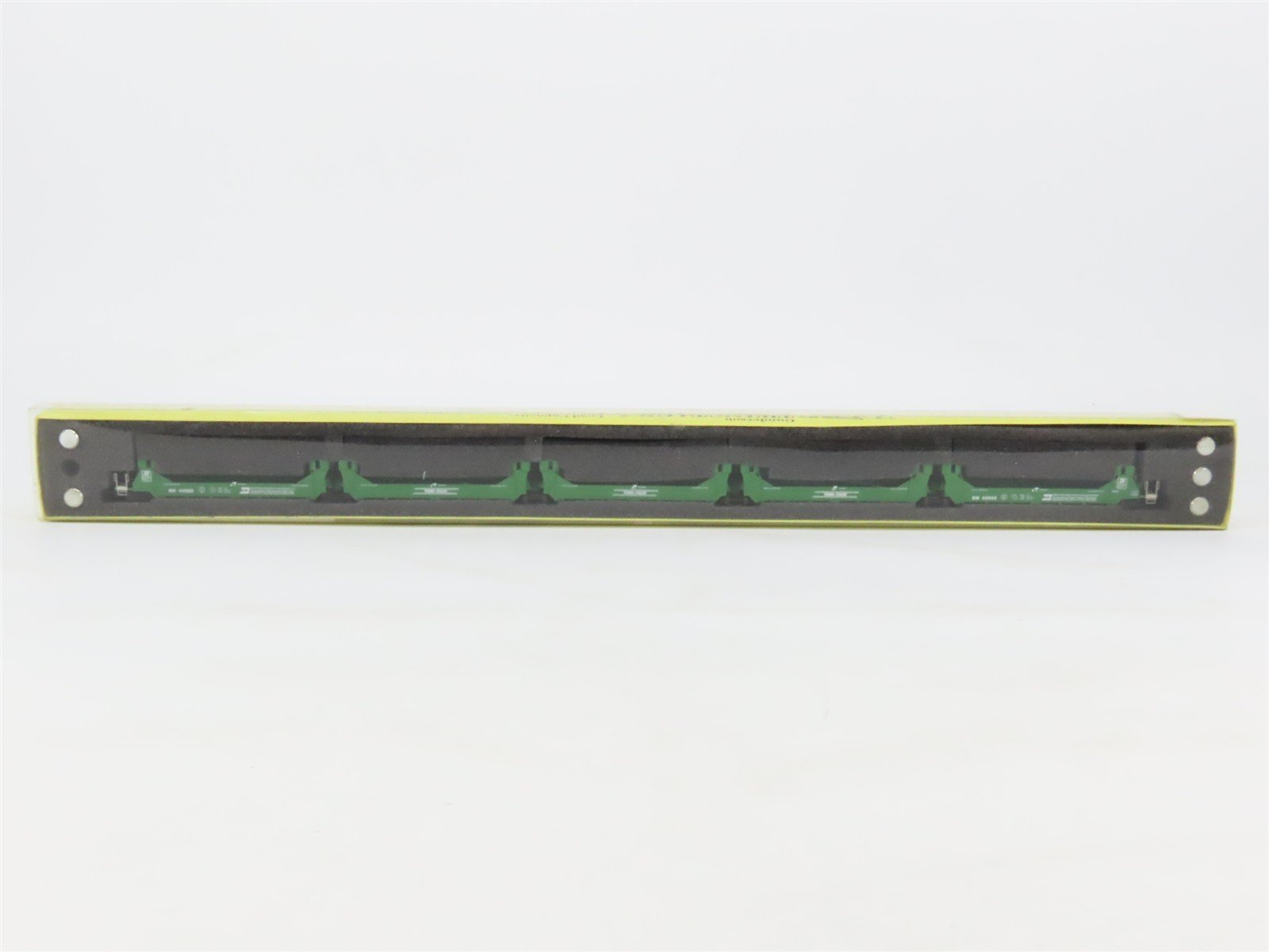 N Deluxe 150801 BN Intermodal Articulated Gunderson Twinstack 5-Unit Set #1
