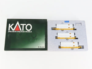 N Scale KATO #106-6116 DTTX Gunderson MAXI-IV Double Stack Car 3-Unit Set