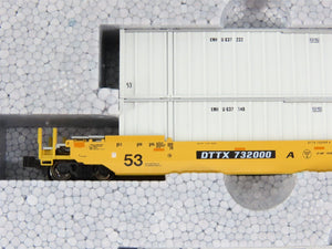 N Scale KATO #106-6116 DTTX Gunderson MAXI-IV Double Stack Car 3-Unit Set