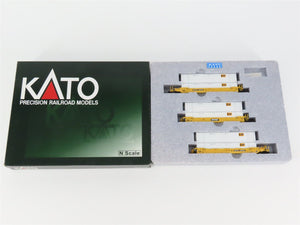 N Scale KATO #106-6115 DTTX Gunderson MAXI-IV Double Stack Car 3-Unit Set