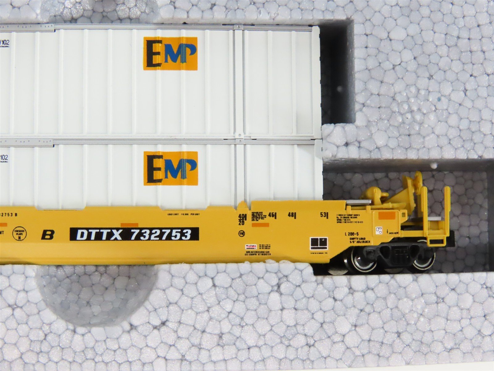 N Scale KATO #106-6115 DTTX Gunderson MAXI-IV Double Stack Car 3-Unit Set