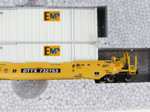 N Scale KATO #106-6115 DTTX Gunderson MAXI-IV Double Stack Car 3-Unit Set