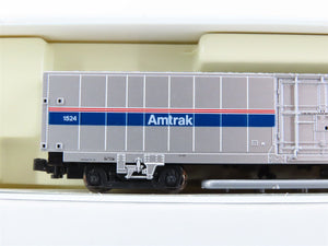 N Scale KATO #106-3509 Amtrak Material Handling Car Phase IV Set C 2-Pack