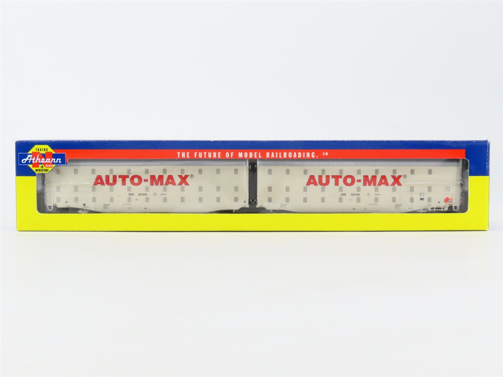 N Scale Athearn 10613 AOK Arkansas-Oklahoma Railroad Auto-Max #501546