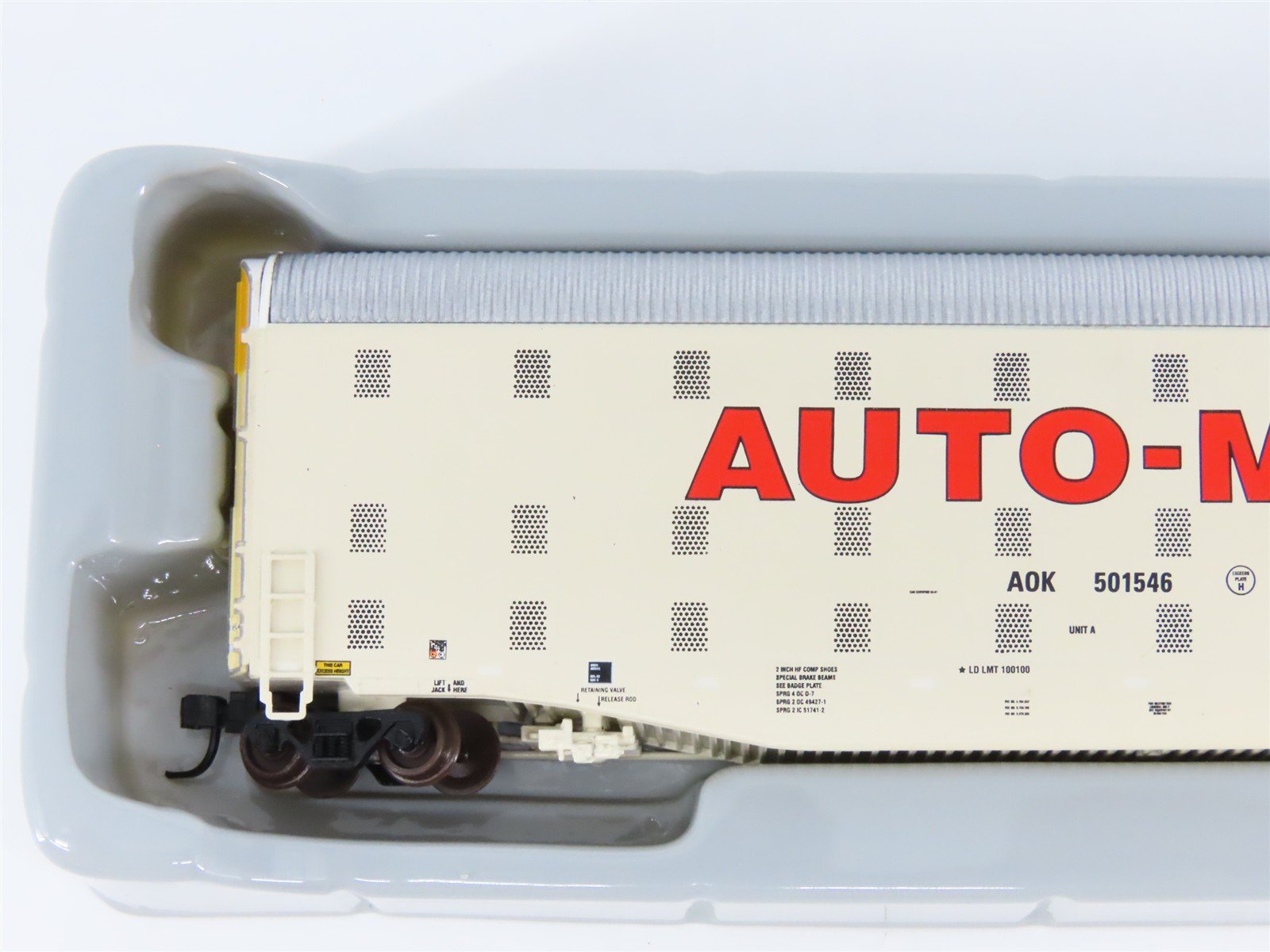 N Scale Athearn 10613 AOK Arkansas-Oklahoma Railroad Auto-Max #501546