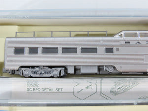N Scale KATO 106-6001 ATSF Santa Fe Railroad Super Chief Passenger 4-Car Set A