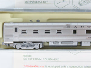 N Scale KATO 106-6001 ATSF Santa Fe Railroad Super Chief Passenger 4-Car Set A