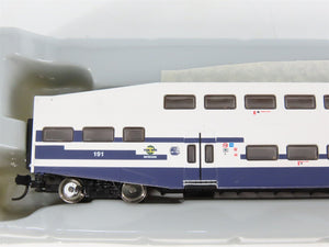 N Athearn 10147 Metrolink 10th Anniversary Bombardier Control Passenger Car #191