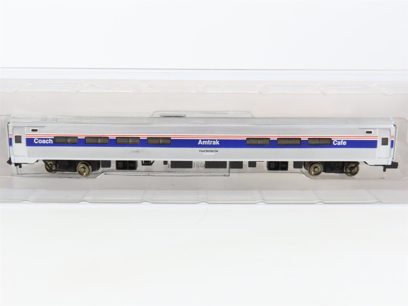 N Scale Bachmann 14162 Amtrak Amfleet I Phase IV 85' Café Passenger Car