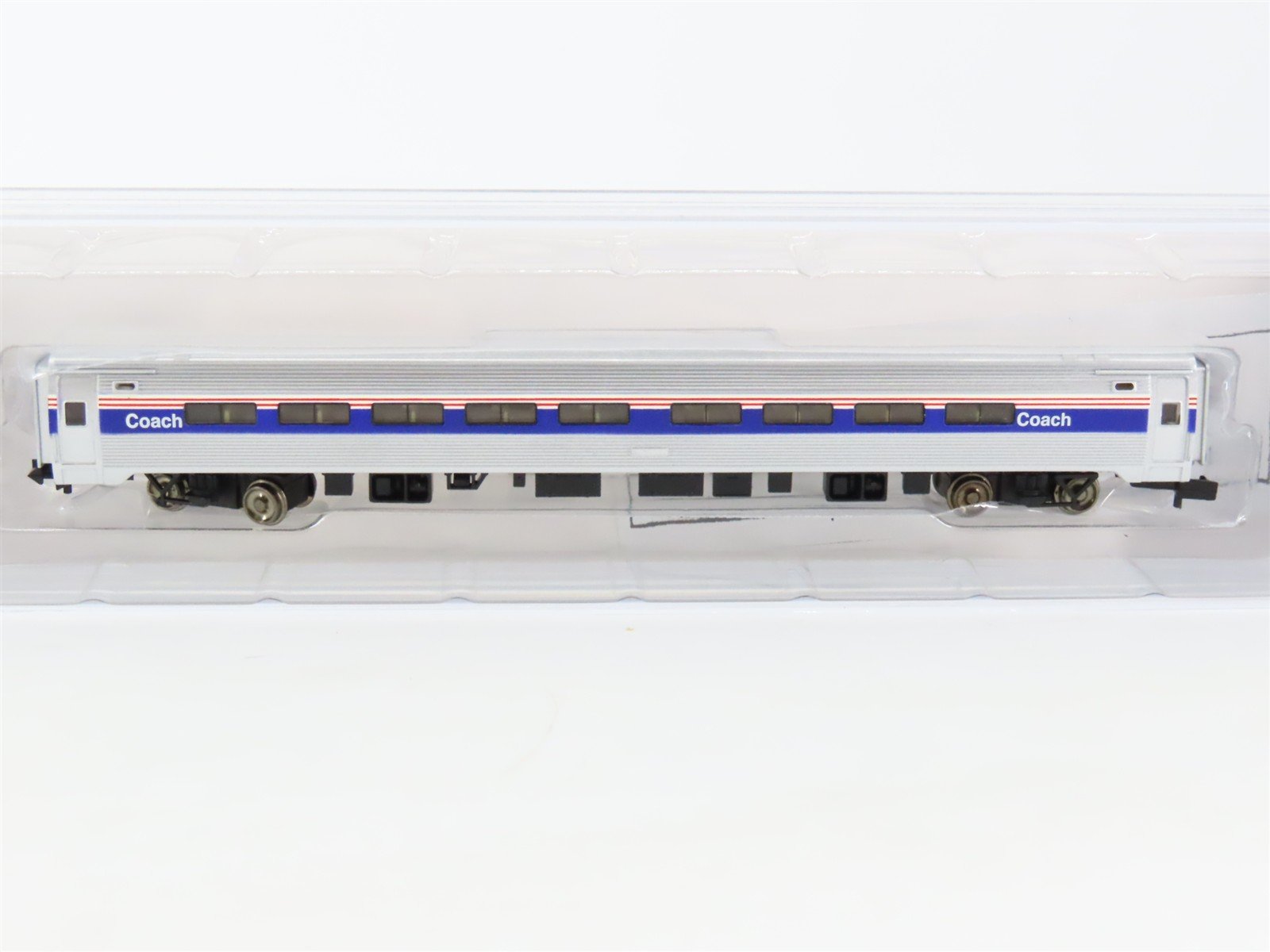 N Scale Bachmann 14158 Amtrak Amfleet I Phase IV 85' Coach Passenger Car