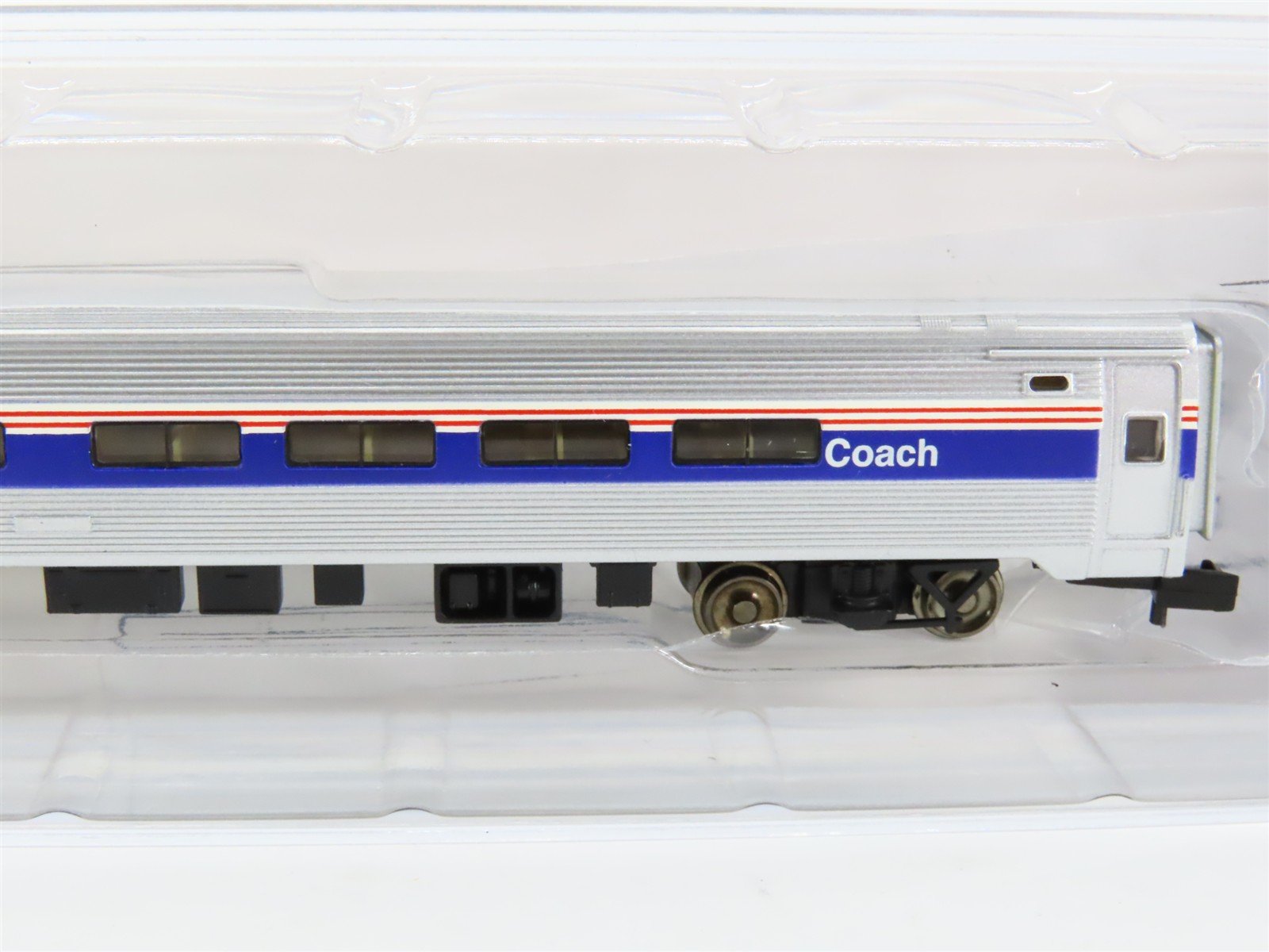 N Scale Bachmann 14158 Amtrak Amfleet I Phase IV 85' Coach Passenger Car