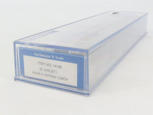 N Scale Bachmann 14158 Amtrak Amfleet I Phase IV 85' Coach Passenger Car
