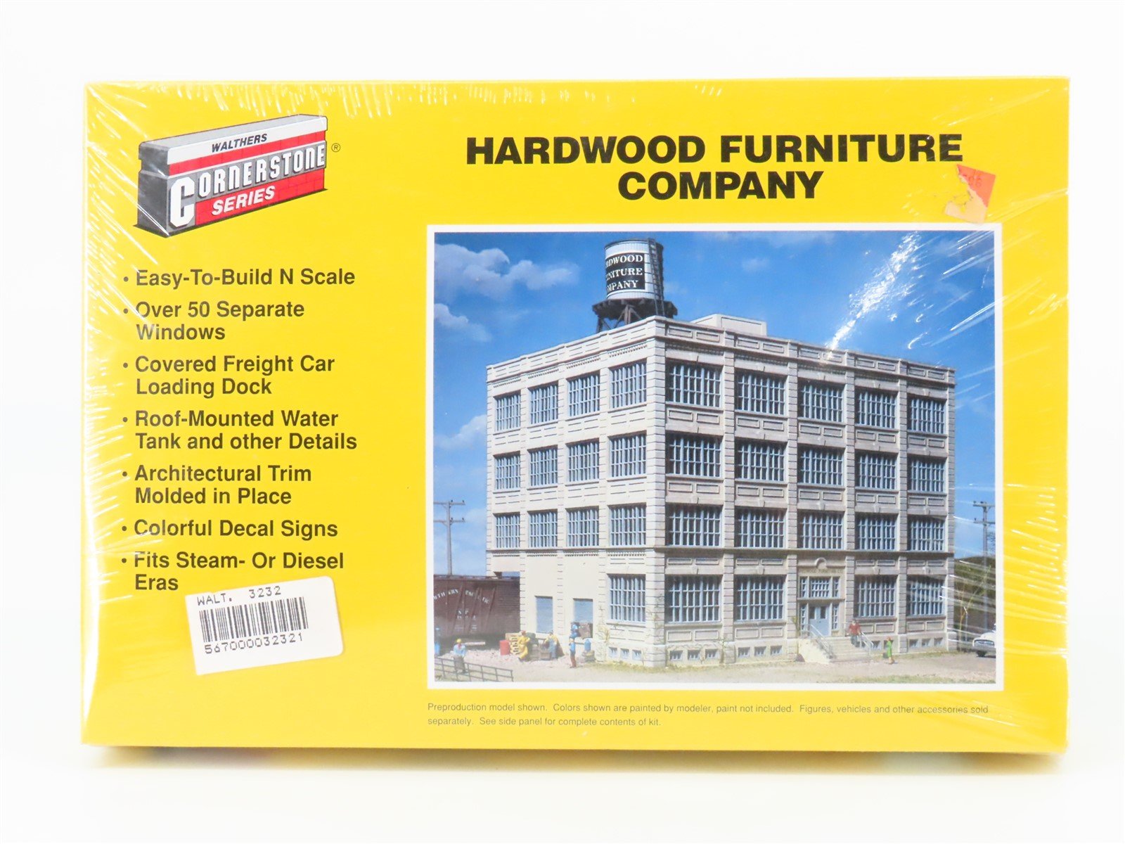 N Scale Walthers Cornerstone Kit 933-3232 Hardwood Furniture Company - SEALED